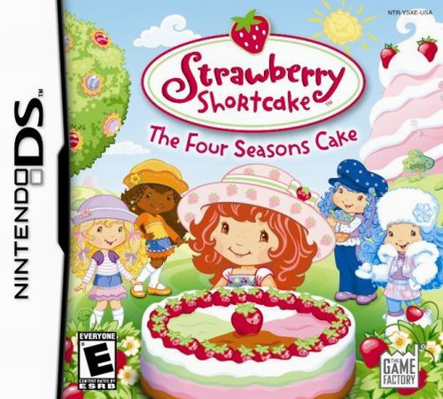 Strawberry Shortcake Four Seasons Cake box art for Nintendo DS